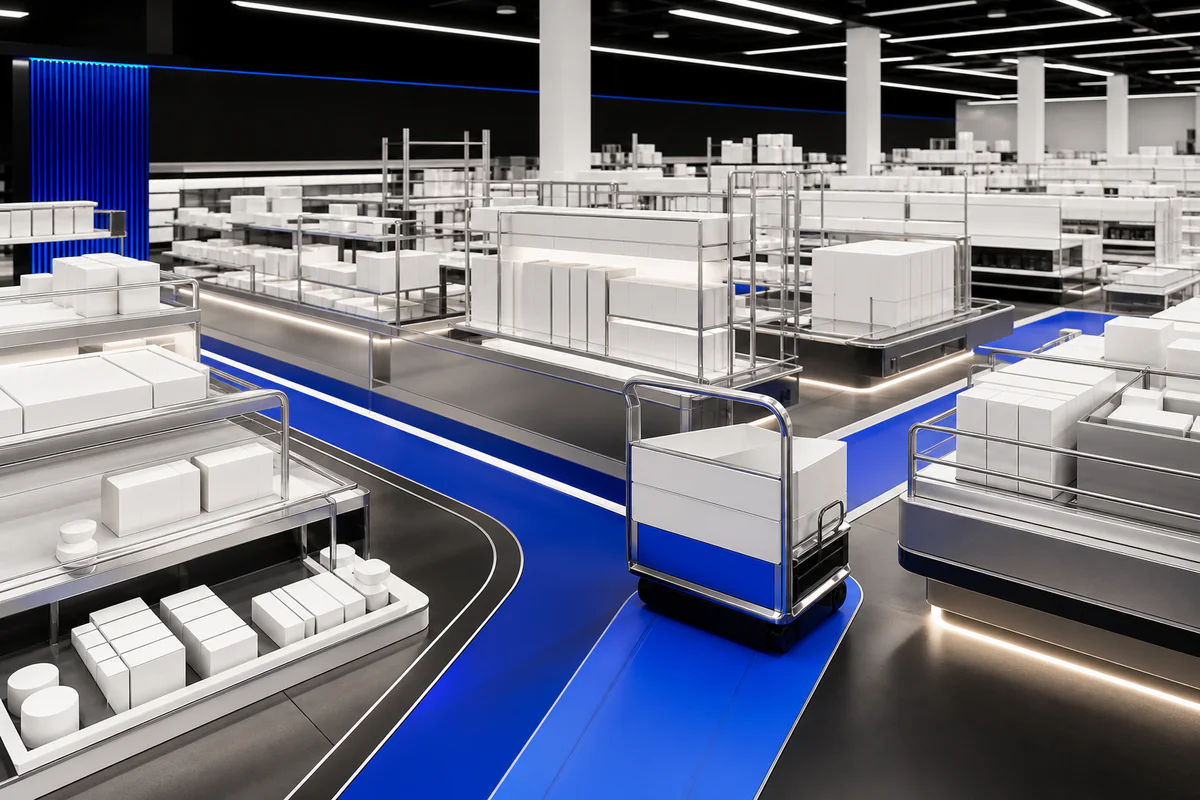 Original commissioned art for Zahran Hypermarket